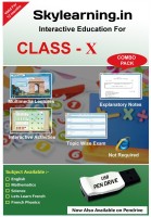 Skylearning.In CBSE Class 10 Combo Pack (English, Maths, Science, Let
