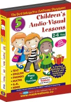 MAS Kreations Children's Audio-Visual Lessons - Set of 5(DVD)