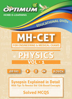 Optimum Educators Educational DVDs CET-Physics-Vol-1 Engineering Entrance(DVD) - Price 1615 14 % Off
