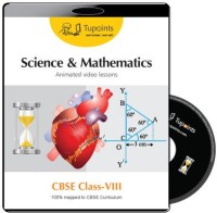 Tupoints CBSE VIII Science and Mathematics Animated video lessons(DVD) - Price 2220 11 % Off  