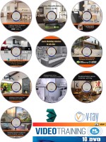 Easy Learning Designing Interiors in 3ds Max Video Training 12 Courses Bundle Pack on 10 DVDs(DVD) - Price 2499 28 % Off  