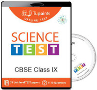 Tupoints Cbse Class 9 Science Offline Test(DVD) - Price 325 56 % Off