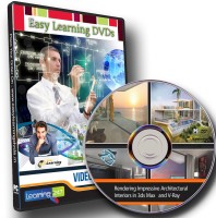 Easy learning Rendering Impressive Interiors in 3ds Max and V-Ray Video Training DVD(DVD) - Price 475 36 % Off  