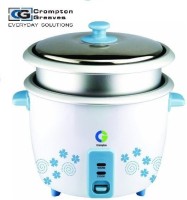 CROMPTON CGRC-MRC 92 Electric Rice Cooker(1.8 L, White)
