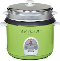 cello Cook - N - Serve 400 A Electric Rice Cooker(2.8 L, Green)