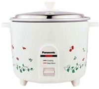 Panasonic SR WA 18HK Electric Rice Cooker(1.8 L, White)