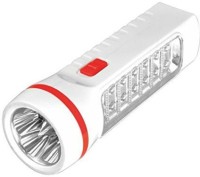 View Shrih 2 In 1 Led Rechargeable Torch Emergency Lights(White) Home Appliances Price Online(Shrih)
