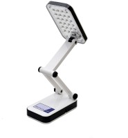 Shrih Rechargeable Foldable Premium Iphone Style Led Table Desk Lamp Emergency Lights(White Black)   Home Appliances  (Shrih)