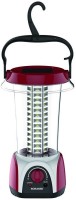 View Sonashi 84 LED Hangable Rechargeable Emergency Lantern with Valve Control 4 Hrs Backup Solar Lights(Red)  Price Online