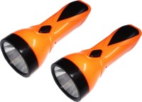 View Tuscan Set of 2Pcs - High Focus Rechargeable LED Torches(Orange) Home Appliances Price Online(Tuscan)
