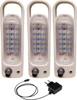 View Golddust SMD-E-33 Rechargeable Emergency Lights(White) Home Appliances Price Online(Golddust)