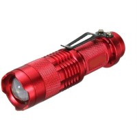 View Shrih Pocket LED Mini Flashlight Torches(Red) Home Appliances Price Online(Shrih)
