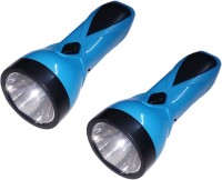 View Tuscan Set of 2Pcs - High Focus Rechargeable LED Torches(Blue) Home Appliances Price Online(Tuscan)