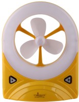 Bazaar Pirates Fan With Emergency Lights(Yellow, White)   Home Appliances  (Bazaar Pirates)