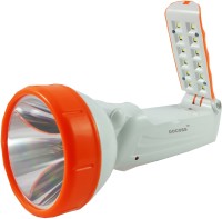 View DOCOSS Orange 2 in1-Rechargeable Led+ Emergency Lamp Light Torches(Orange, White) Home Appliances Price Online(DOCOSS)