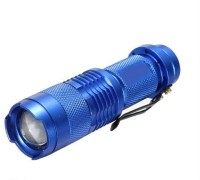 View Shrih Pocket LED Mini Flashlight Torches(Blue) Home Appliances Price Online(Shrih)