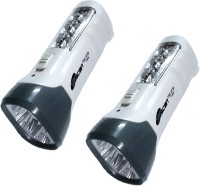 View Tuscan Set of 2Pcs - Twin pannel Rechargeable Torches(White) Home Appliances Price Online(Tuscan)
