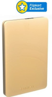 TOSHIBA Canvio Alumy 2 TB Wired External Hard Disk Drive (HDD)(Gold)