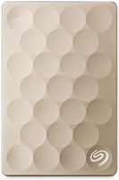 Seagate 1 TB Wired External Hard Disk Drive (HDD)(Gold, Mobile Backup Enabled)