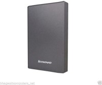 View Lenovo 1 TB Wired External Hard Disk Drive(Grey) Laptop Accessories Price Online(Lenovo)