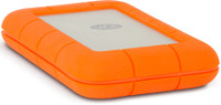 LaCie 2 TB Wired External Hard Disk Drive(Silver, Orange, External Power Required)