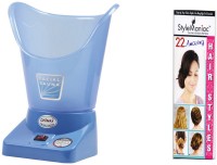 Style Maniac facial sauna steamer with an amazing freebie hairstyles booklet Professional Facial Steamer(600 W) - Price 675 77 % Off  