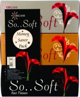 SoSoft Origami Sosoft Face Tissue 3 in 1 200 Pulls(Pack of 1200)