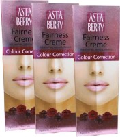 Astaberry Color Correction Fairness Cream-Pack of 3(50 g) - Price 138 45 % Off  