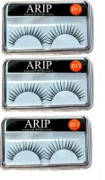 AARIP Eye Lashes with Lashes Glue (Combo)(Pack of 8) - Price 145 63 % Off  