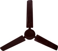 View EUROLEX Victor Plus 3 Blade Ceiling Fan(Brown) Home Appliances Price Online(EUROLEX)