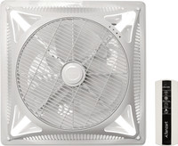 Fanzart Invento 380 mm 3 Blade Ceiling Fan(White)