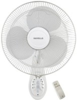 Havells Platina remote 400mm 3 Blade Wall Fan(White)   Home Appliances  (Havells)