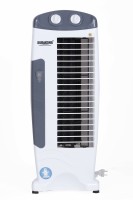 View Suraksha Cool Deco 1 Blade Tower Fan(Grey) Home Appliances Price Online(Suraksha)