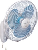 View Orient 44 3 Blade Wall Fan(White, Blue) Home Appliances Price Online(Orient)