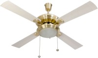 View Usha Fontana One 1200 Gold Ivory 4 Blade Ceiling Fan(Gold) Home Appliances Price Online(Usha)