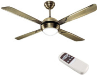 HAVELLS Avion With Underlight Remote 1320 mm 4 Blade Ceiling Fan(Brown, Pack of 1)