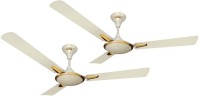 View ACTIVA ORNET 5 STAR PACK OF TWO 3 Blade Ceiling Fan(PEARL IVORY) Home Appliances Price Online(ACTIVA)