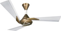 View Orient Orina Metallic Ivory-Olive 3 Blade Ceiling Fan(White, Brown) Home Appliances Price Online(Orient)
