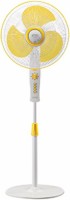 View V Guard SnoWgale regular 400mm 3 Blade Pedestal Fan(Yellow, White) Home Appliances Price Online(V Guard)