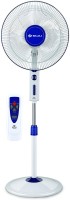 Bajaj Victor Remote 3 Blade Pedestal Fan(White) (Bajaj) Chennai Buy Online