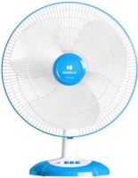 View Havells 400 MM SWING LX HS TABLE FAN COOL BLUE 3 Blade Table Fan(Cool Blue) Home Appliances Price Online(Havells)