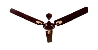 View Ortem TECDECOR 3 Blade Ceiling Fan(Brown) Home Appliances Price Online(Ortem)