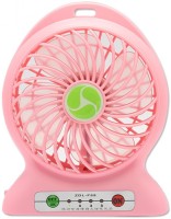 View Shopimoz Mini Portable Super Fast Mist Rechargeable Fan 4 Blade Table Fan(Baby Pink) Home Appliances Price Online(Shopimoz)