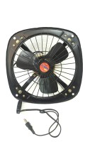 View Turbo 4000 Reversible High Speed 9inch 3 Blade Exhaust Fan(Black) Home Appliances Price Online(Turbo 4000)