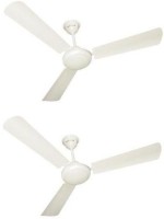 View Havells Ss-390 White 1200mm - Pack Of 2 3 Blade Ceiling Fan(White) Home Appliances Price Online(Havells)