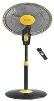 V Guard Finesta Remote 400mm 3 Blade Pedestal Fan(Black, Yellow)   Home Appliances  (V Guard)