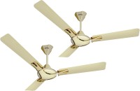 View ACTIVA 5 STAR COROLLA PACK OF TWO 3 Blade Ceiling Fan(IVORY) Home Appliances Price Online(ACTIVA)