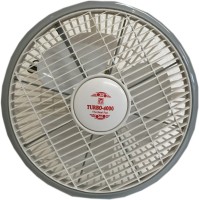 View Turbo 4000 Cabin Rotor High Speed 12 inch 3 Blade Wall Fan(White & Grey) Home Appliances Price Online(Turbo 4000)