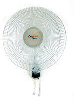 BAJAJ Midea BW04 400mm 400 mm 3 Blade Wall Fan(White)