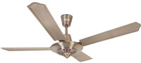 LUMINOUS Inspire - Brushed Nickel 1200 mm 4 Blade Ceiling Fan(Brown, Pack of 1)